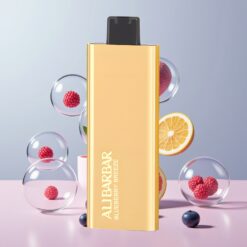 Alibarbar Pandora 7000 Puffs Norge Grossist – Blåbærbrise, 17 ml, 1.0 Ohm, 18 Smaker