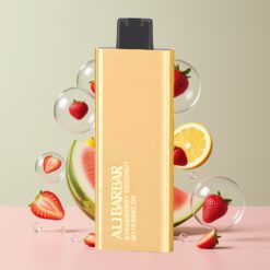 Alibarbar Pandora 7000 Puffs Norge Grossist Engros Vape til Engangsbruk Jordbær Kokos Vannmelon – 17 ml, 1.0 Ohm, 18 Smaker