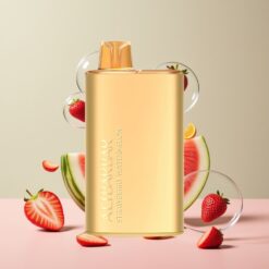 Alibarbar Rich 8000 Puffs Norge Grossist Engros Vape til Engangsbruk Jordbær Vannmelon – 20ml E-væske, 8000 Puffs, 2000 mAh