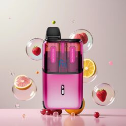 Fumot Ultra T32000 Norge Engros Vape til Engangsbruk – 32000 Puff, 800mAh, Type-C, Drue & Jordbær – Norge grossist