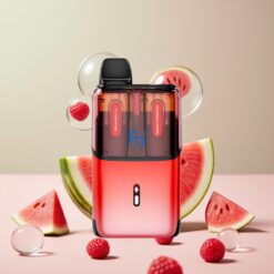 Fumot Ultra T32000 Norge Grossist Engros Vape til Engangsbruk 32000 Puff 24ml Vannmelon & Bringebær med 800mAh Batteri og Type-C Lading