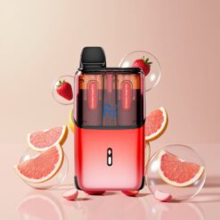 Fumot Ultra T32000 Norge Grossist Engros Vape til Engangsbruk – Jordbær Druefrukt & Jordbær Dragefrukt – 32000 Puff, 800mAh, Type-C, 20mg Nikotin