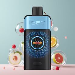 IGET ONE 12000 Puffs Norge Grossist Engros Vape til Engangsbruk Blå Monster – 2700 mAh, 0.6 Ohm Dual Mesh Coil, Stor Bøyd Skjerm