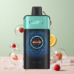 IGET ONE 12000 Puffs Norge Grossist Engros Vape til Engangsbruk Fjellkilde Mynteis med 2700 mAh Batteri og Stor Bøyd Fargeskjerm