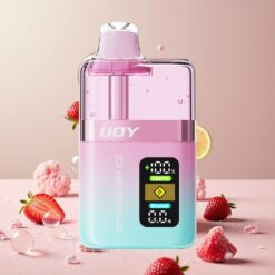 IJOY XP50000 Norge Grossist Engros Vape til Engangsbruk Jordbær Is 50000 Puffs 50mg/ml 1000mAh Type-C Justerbar Luftstrøm