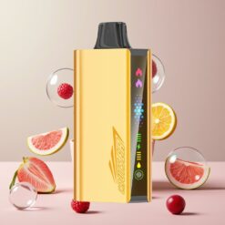 JNR Cruiser 12000 Puffs No-Charge Vape til Engangsbruk Mixed Berry Norge Engros med 3500 mAh batteri, 25ml e-væske og Full-Metal Aluminum Body