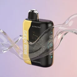 Geek Bar Pulse X Platinautgave 25000 puffs 3D-skjerm dobbeltmodus Norge grossist
